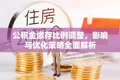 丹寨公积金缴存比例调整，影响与优化策略全面解析