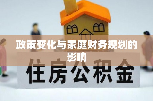 丹寨政策变化与家庭财务规划的影响