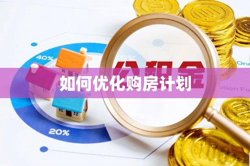 丹寨如何优化购房计划