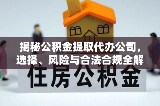 丹寨揭秘公积金提取代办公司，选择、风险与合法合规全解析