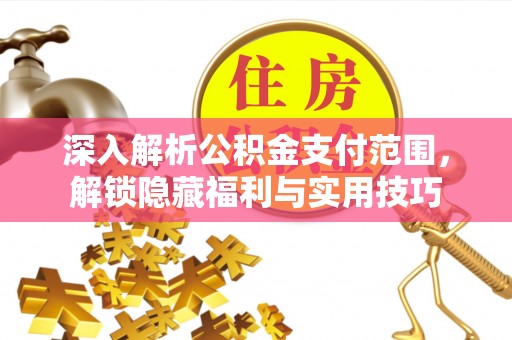 丹寨深入解析公积金支付范围，解锁隐藏福利与实用技巧